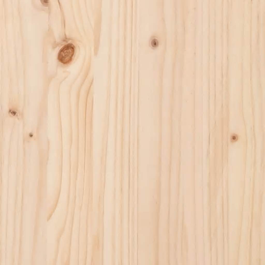 Kids Bed Frame 70x140 cm Solid Wood Pine