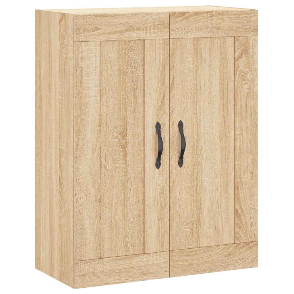 Wall Mounted Cabinets 2 pcs Sonoma Oak Engineered Wood