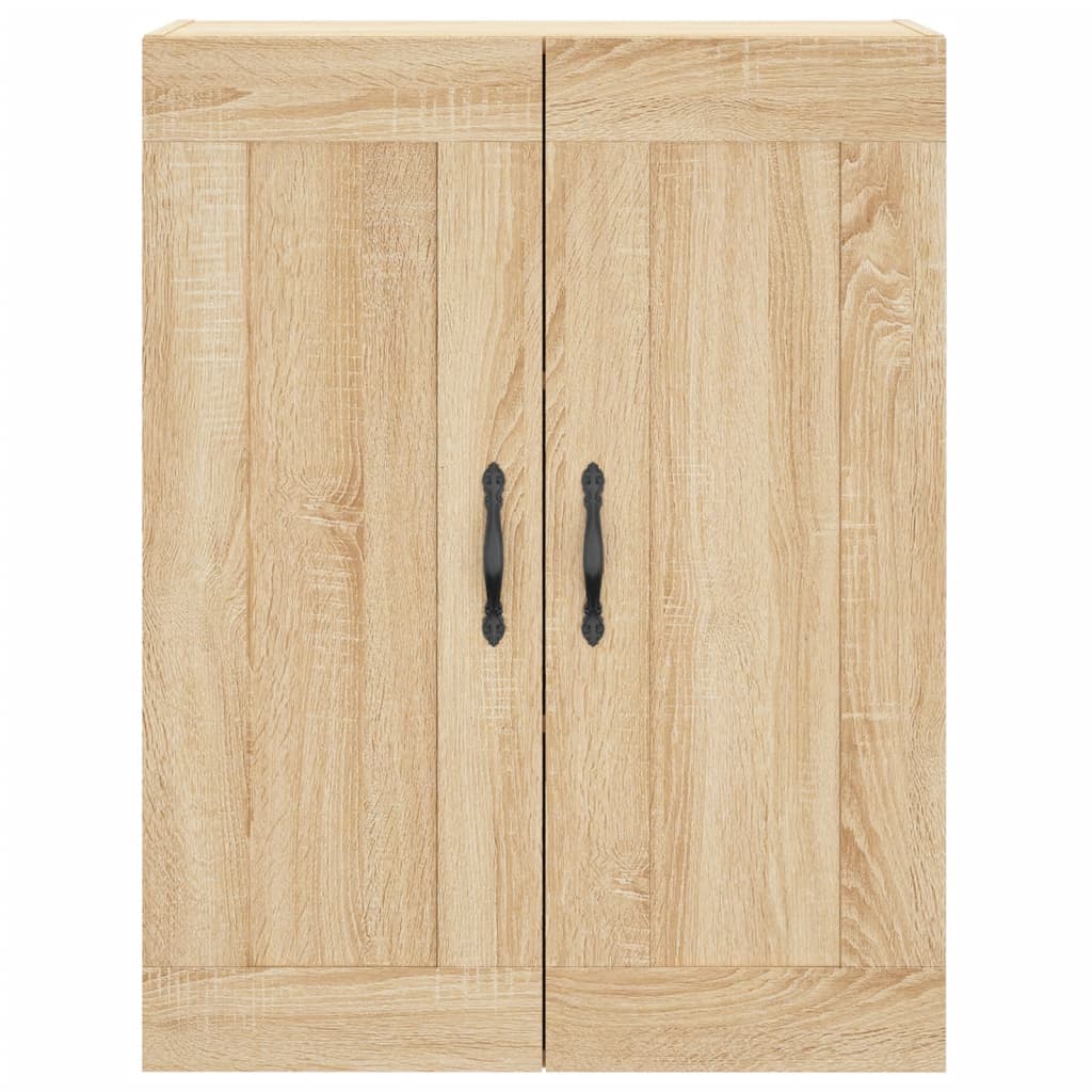 Wall Mounted Cabinets 2 pcs Sonoma Oak Engineered Wood