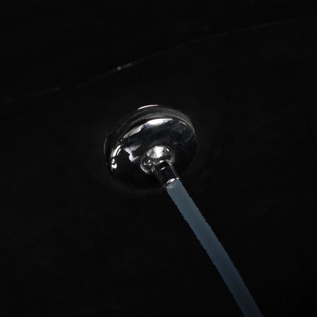 Wall Hung Rimless Toilet with Concealed Cistern Black Ceramic