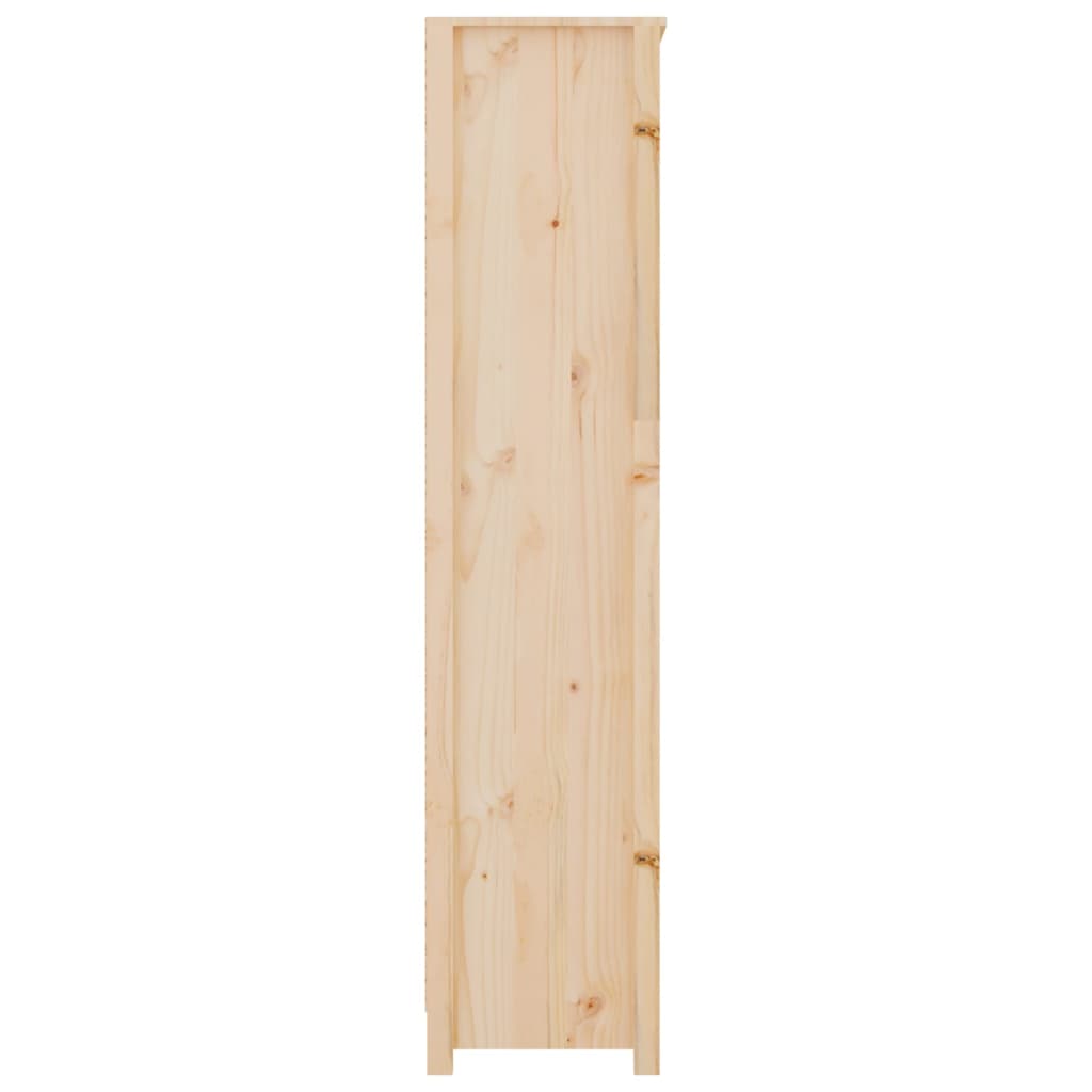 Book Cabinet 80x35x154 cm Solid Wood Pine