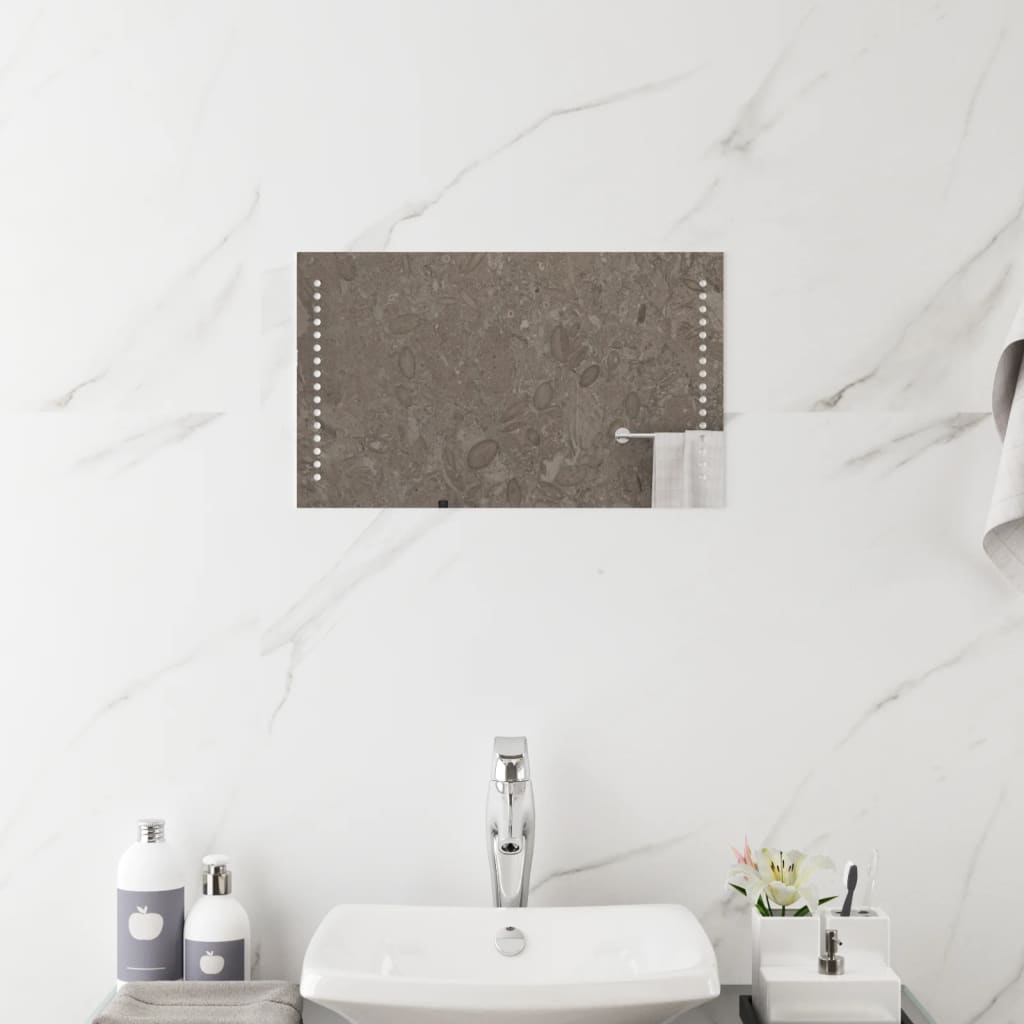 LED Bathroom Mirror 30x50 cm