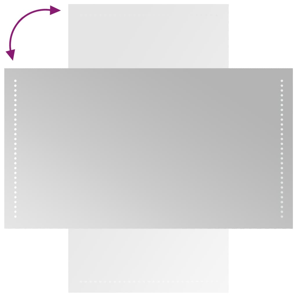 LED Bathroom Mirror 50x90 cm