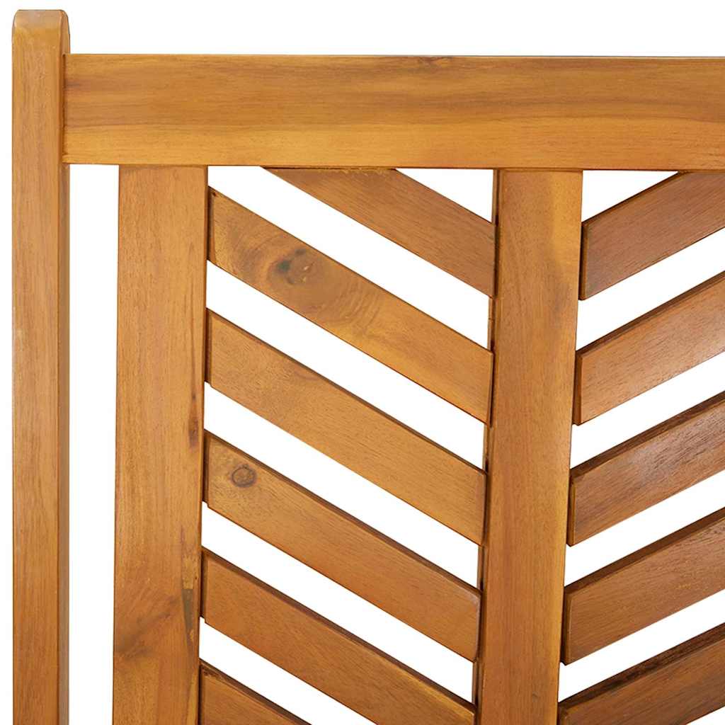 Garden Bistro Set Brown Solid acacia wood