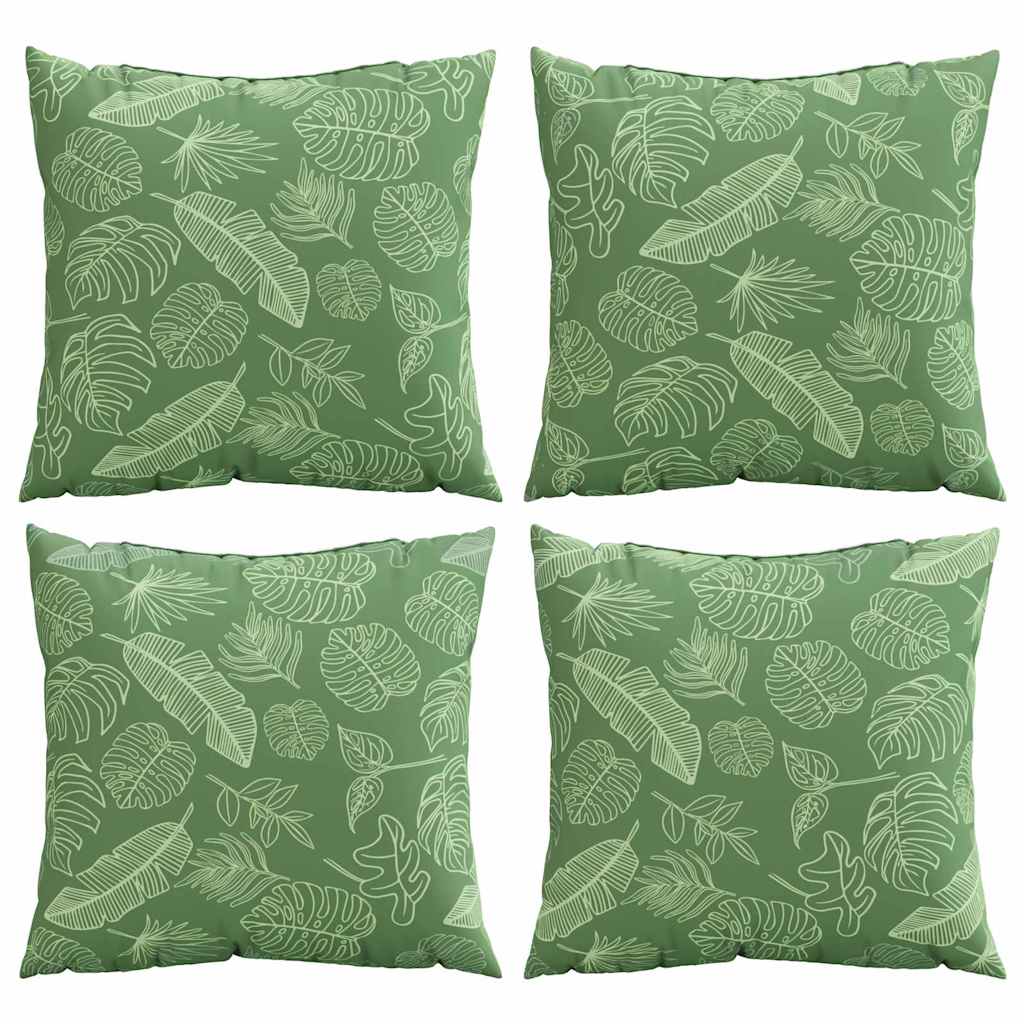 Throw Pillows 4 pcs Multicolour 40 x 40 cm Fabric