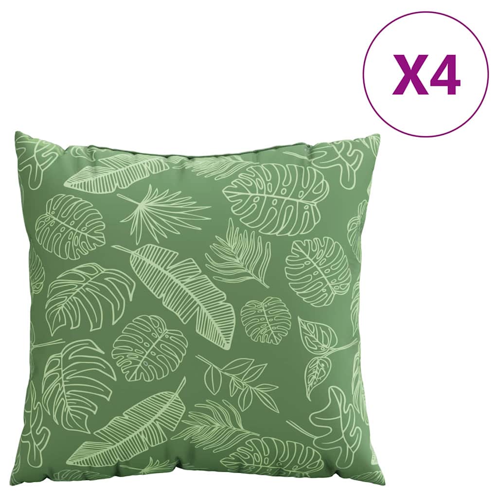 Throw Pillows 4 pcs Multicolour 40 x 40 cm Fabric