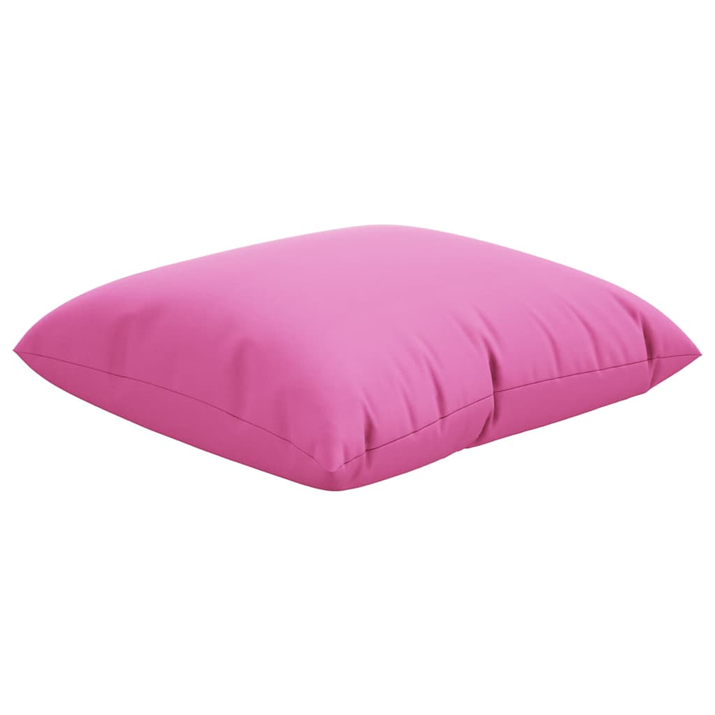 Throw Pillows 4 pcs Pink 40 x 40 cm Fabric