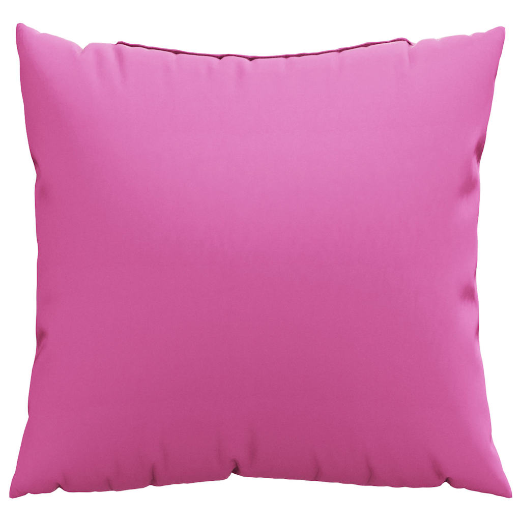 Throw Pillows 4 pcs Pink 40 x 40 cm Fabric