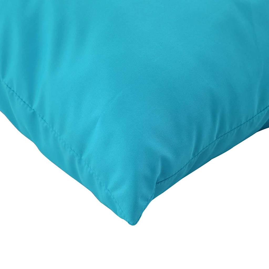 Throw Pillows 4 pcs Turquoise 40 x 40 cm Fabric