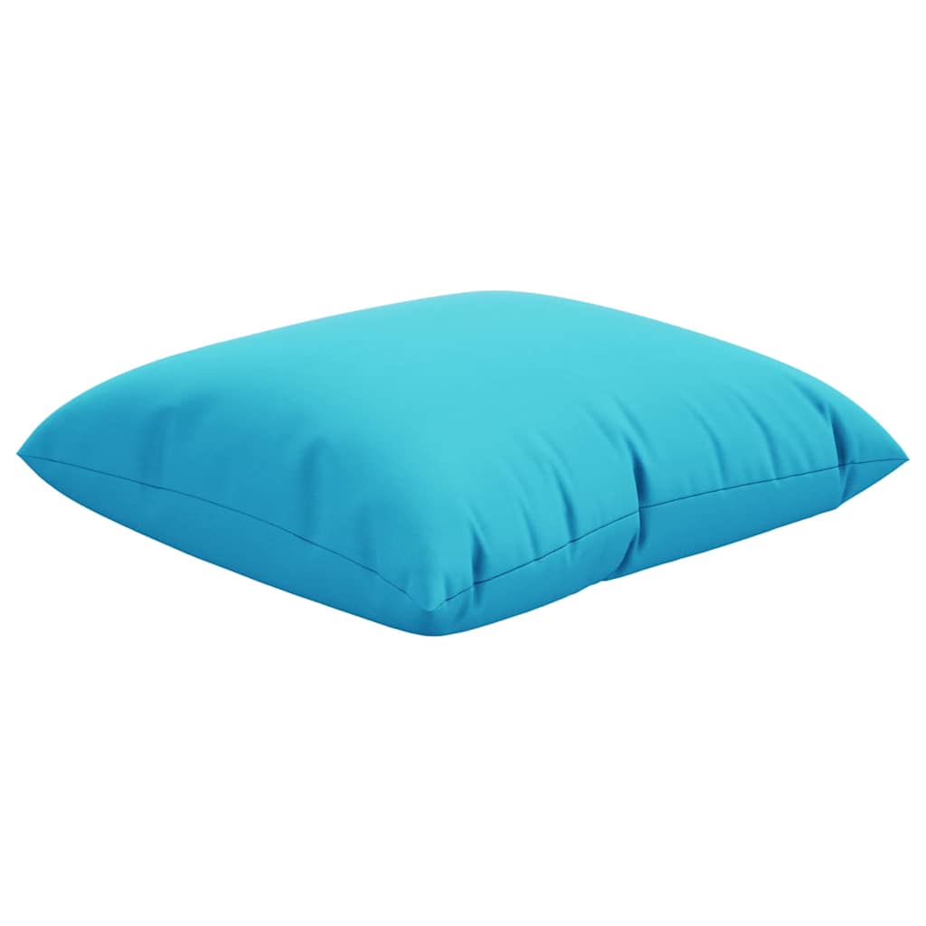 Throw Pillows 4 pcs Turquoise 40 x 40 cm Fabric