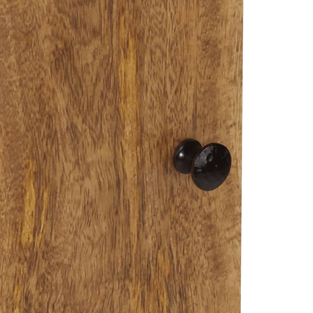 Bathroom Wall Cabinet 38x33x48 cm Solid Wood Mango