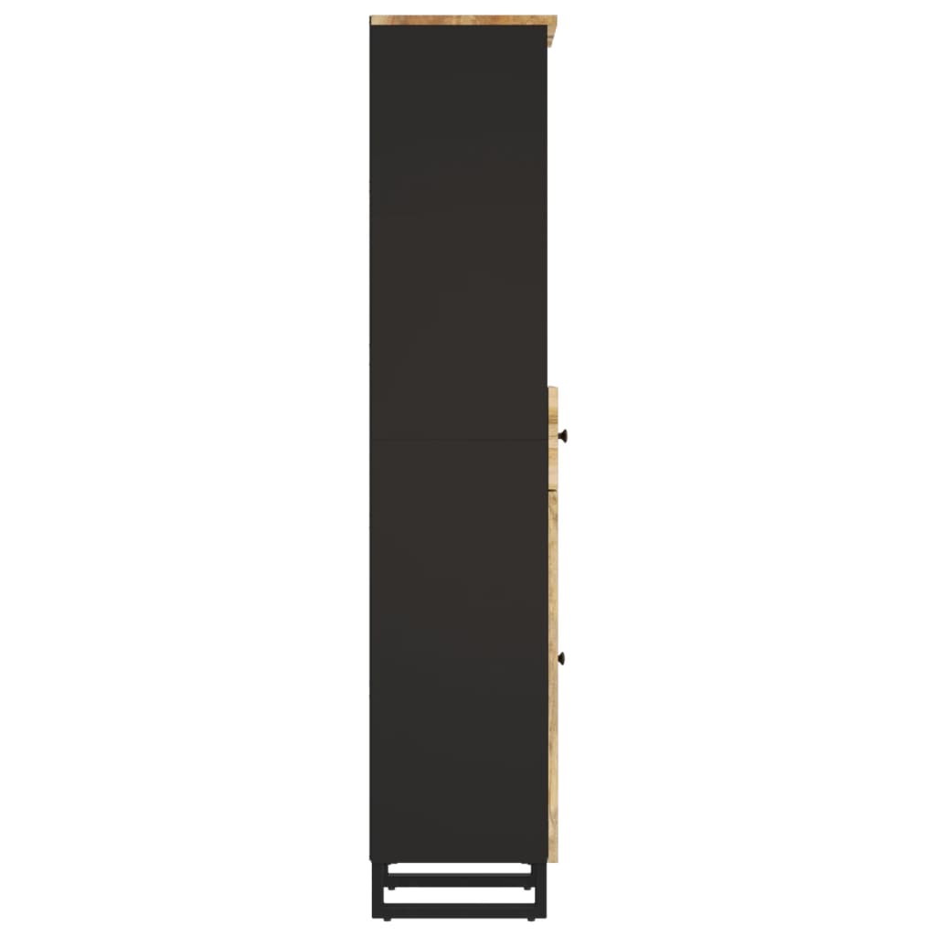 Bathroom Cabinet 38x33x160 cm Solid Wood Mango