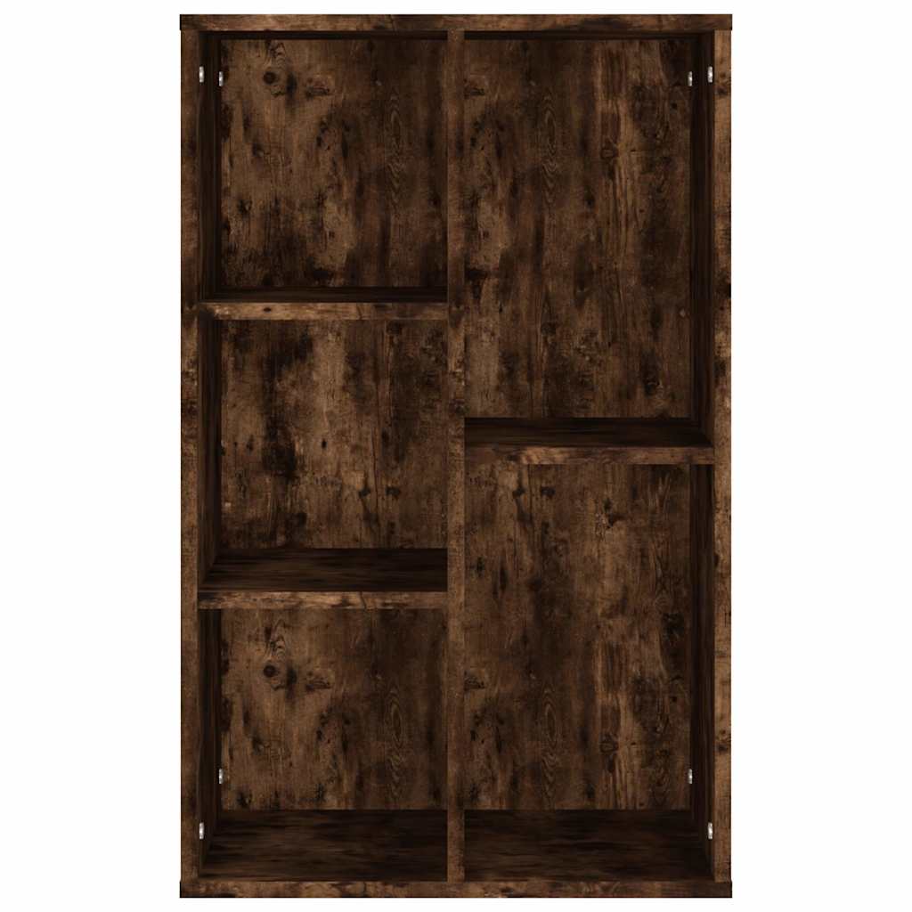 Book Cabinet/Sideboard Smoked Oak 50x25x80 cm Engineered Wood