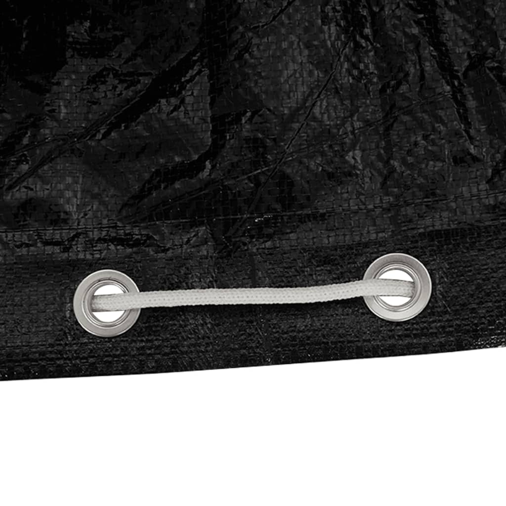Garden Furniture Cover 8 Eyelets 180x135x80 cm Rectangular