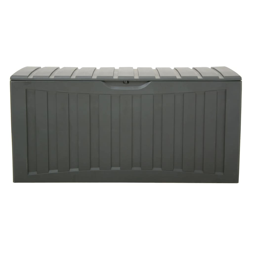 Storage Box Black 118x53x57 cm Polypropylene