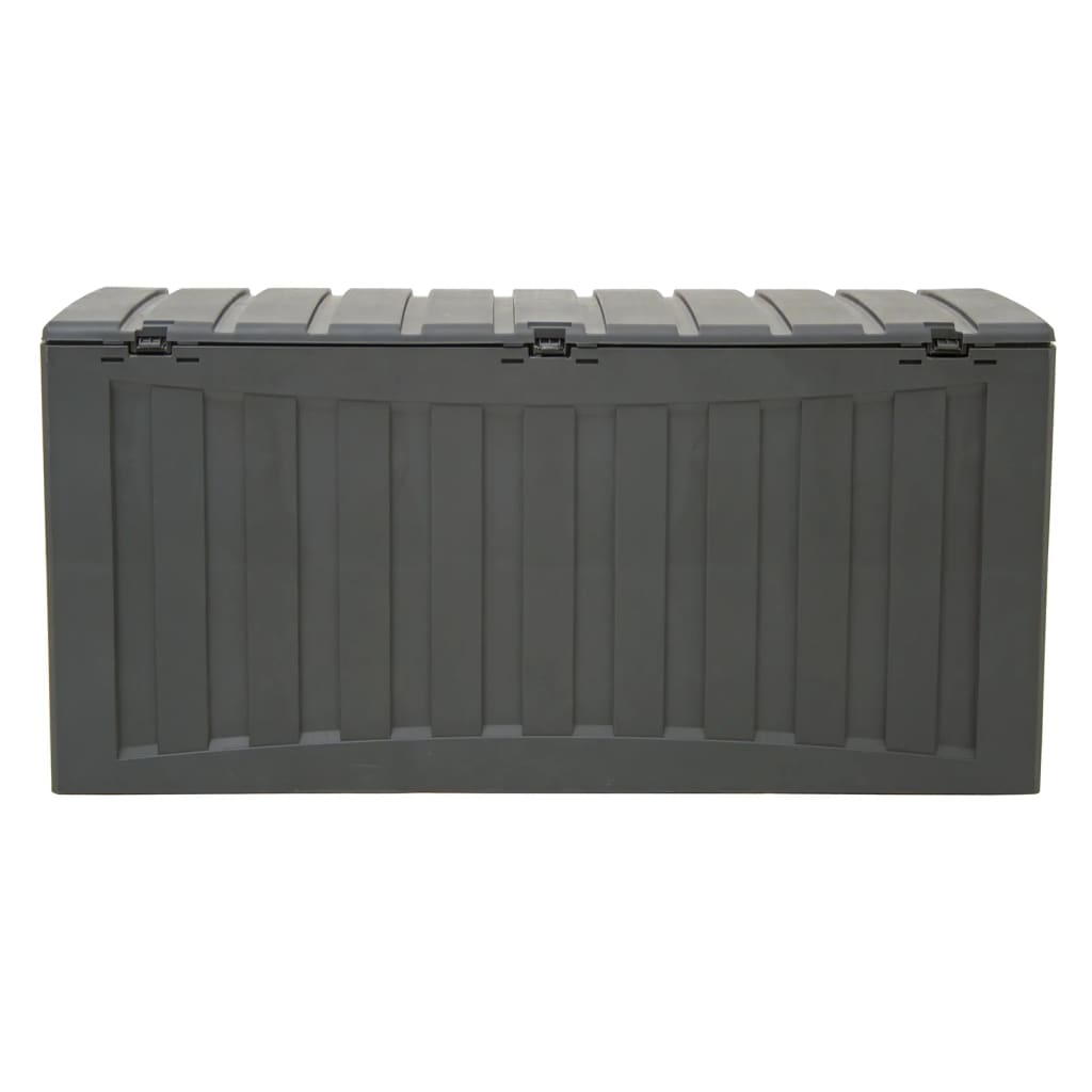 Storage Box Black 118x53x57 cm Polypropylene