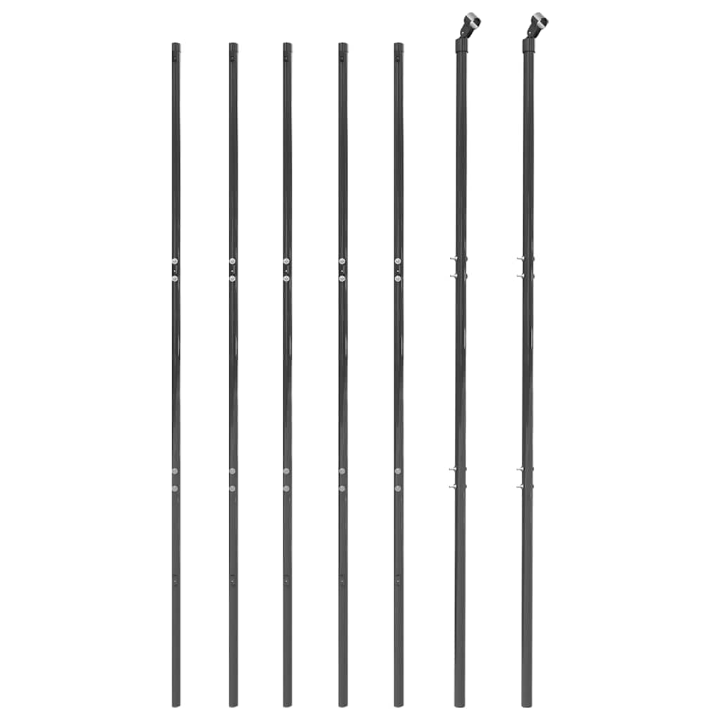 Chain Link Fence Anthracite 2x10 m