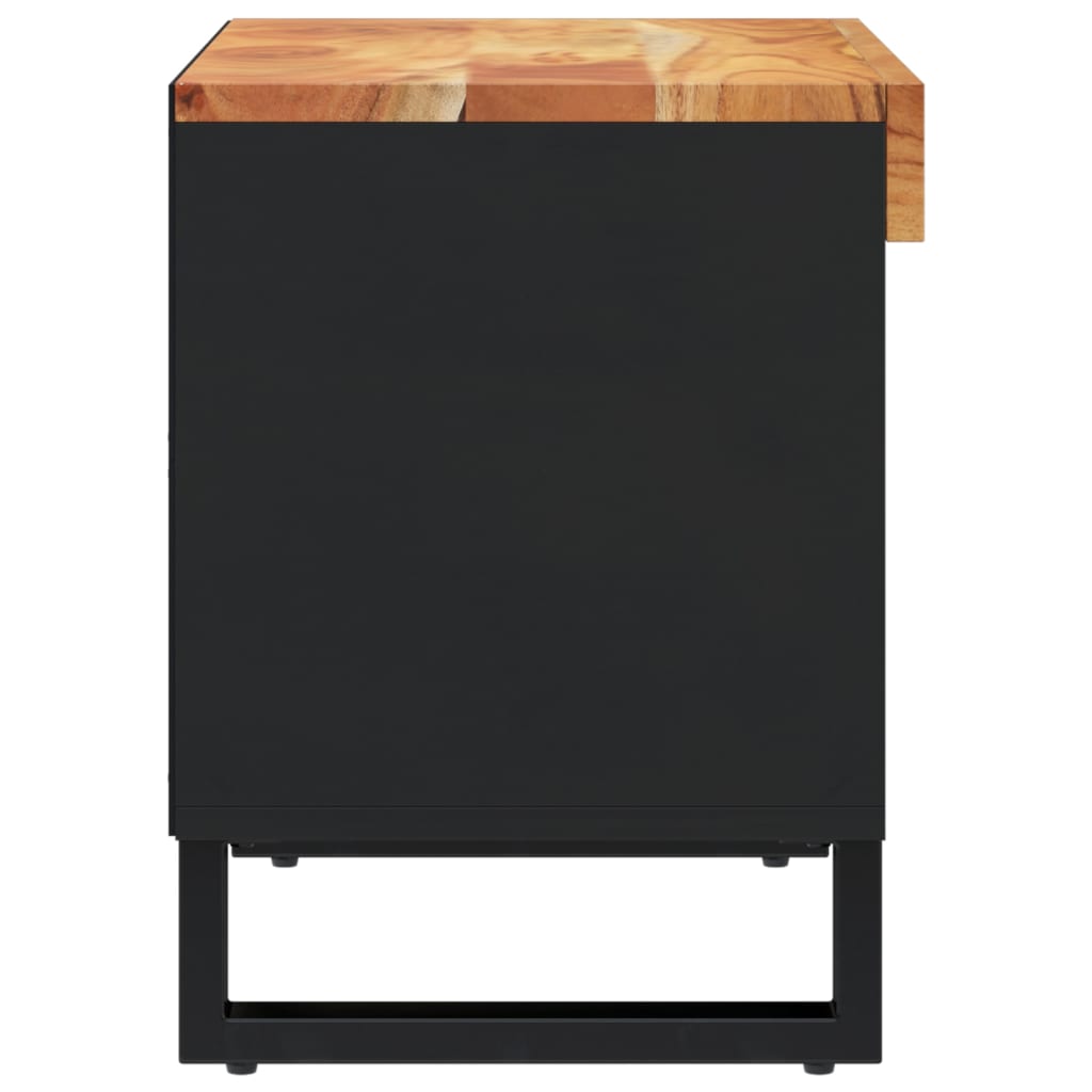 TV Cabinet 60x33x43.5 cm Solid Wood Acacia