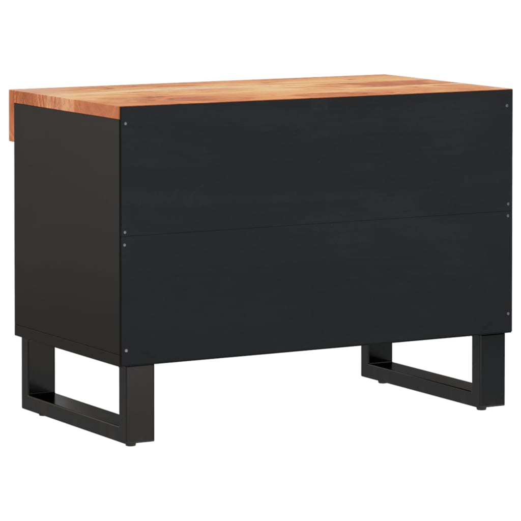 TV Cabinet 60x33x43.5 cm Solid Wood Acacia