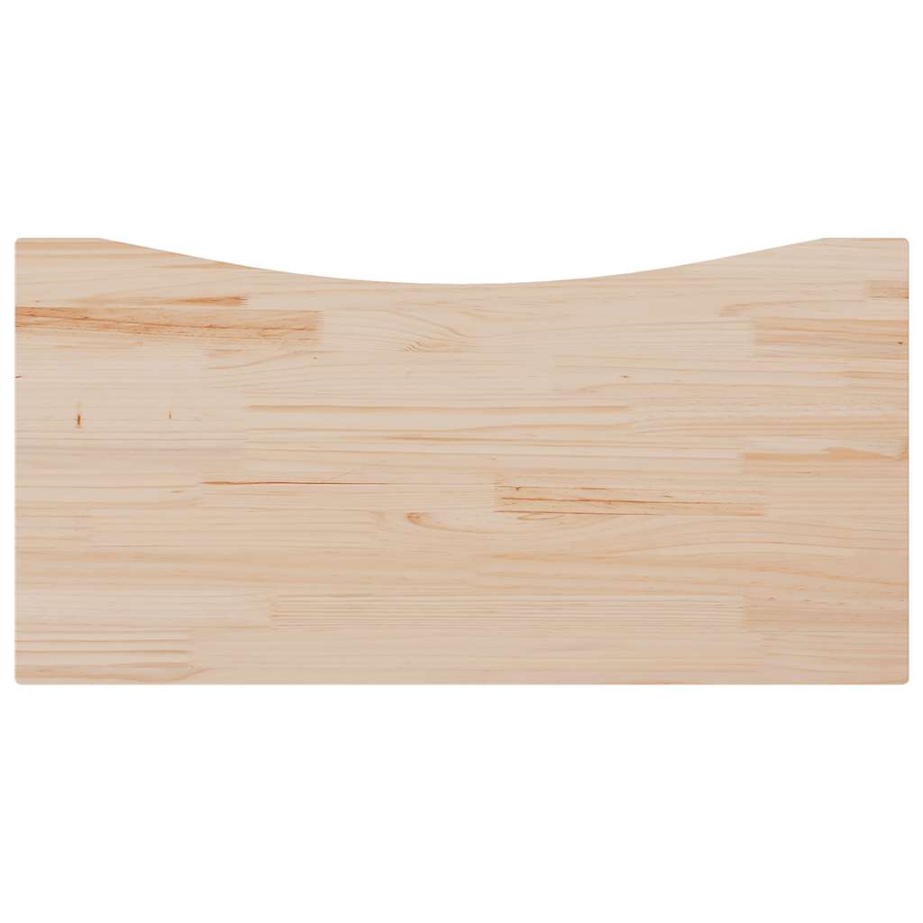 Desk Top 100x60x2.5 cm Solid Wood Pine