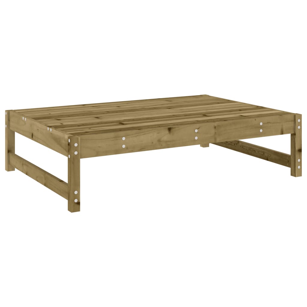 Garden Footstool 120x80 cm Impregnated Wood Pine