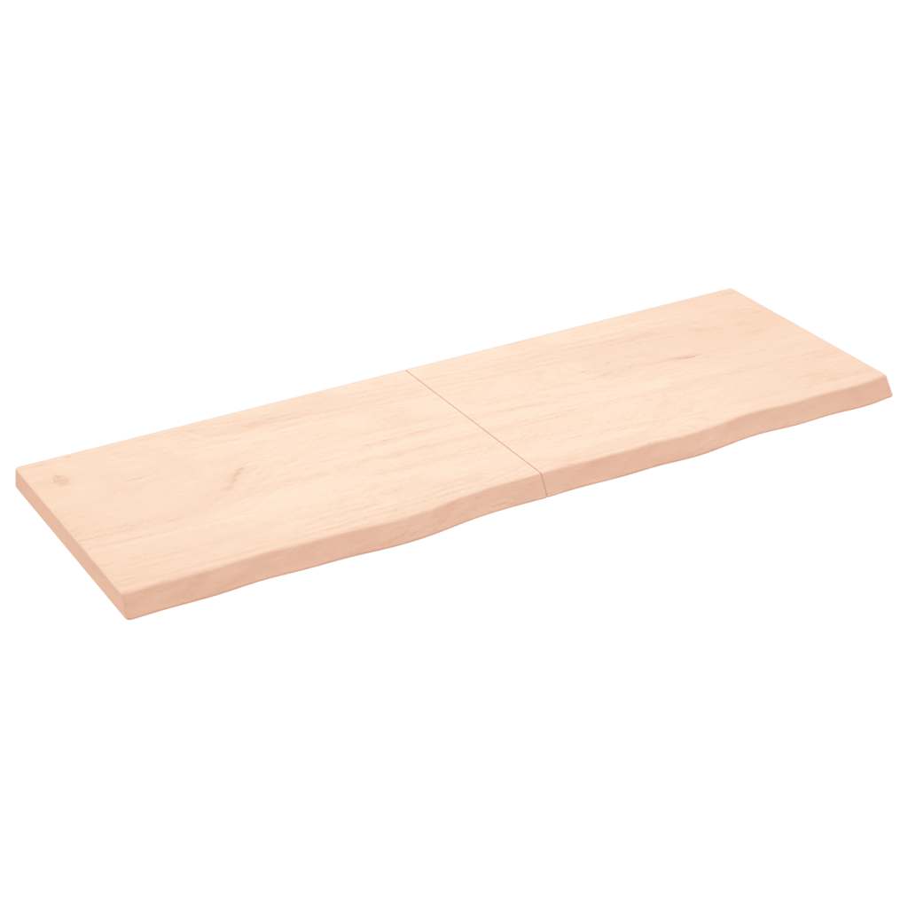 Bathroom Countertop 180x60x(2-6) cm Untreated Solid Wood
