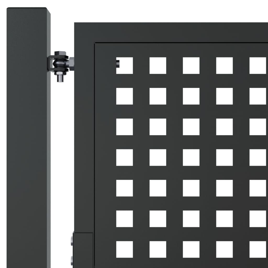 Garden Gate Anthracite 105x200 cm Steel
