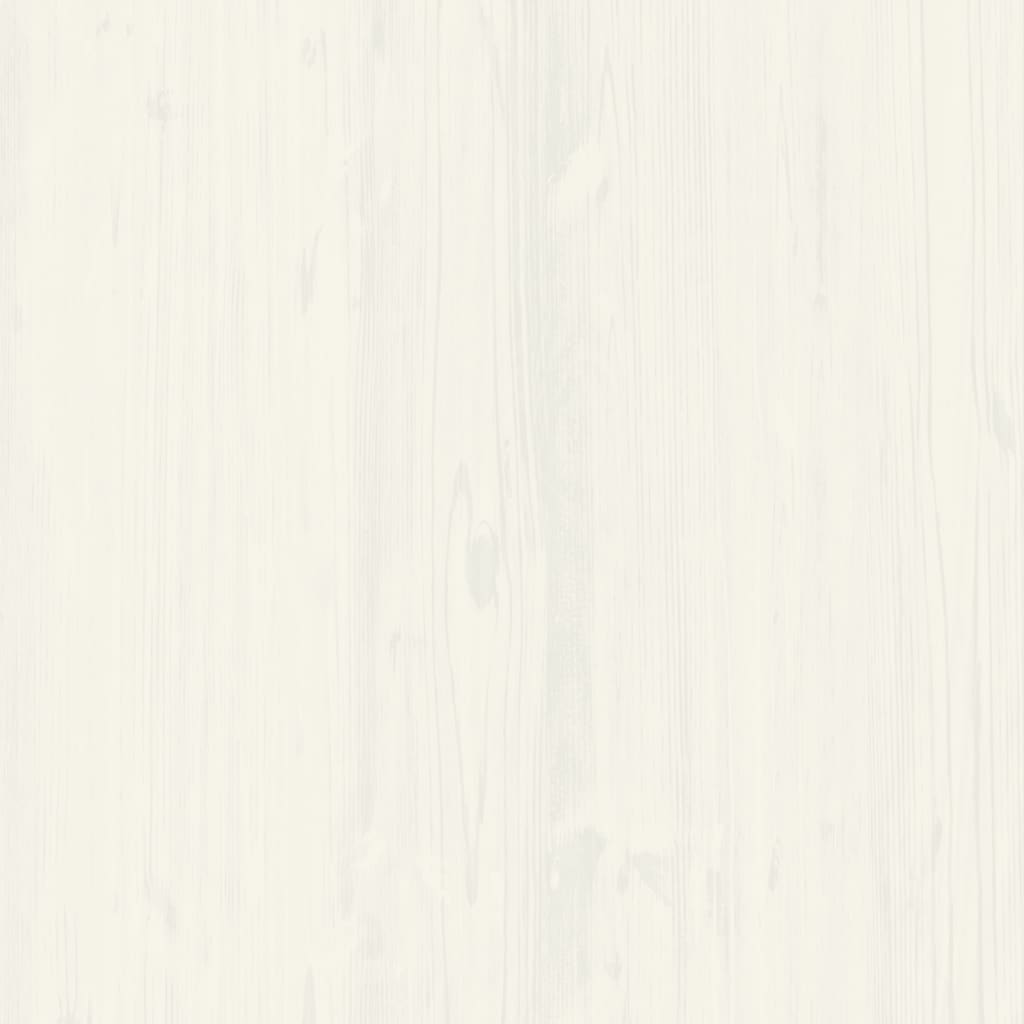 TV Cabinet VIGO White 106x40x40 cm Solid Wood Pine