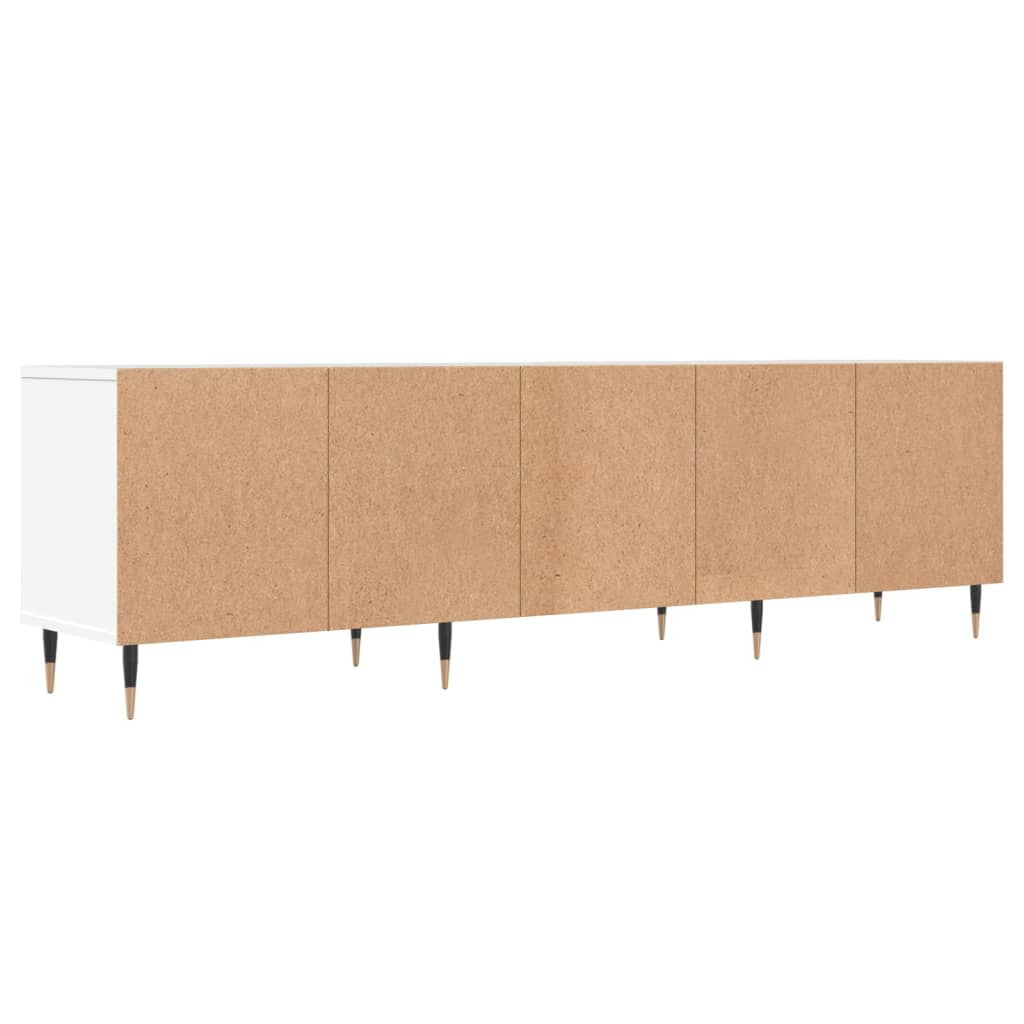 TV Cabinet White 150x30x44.5 cm Engineered Wood