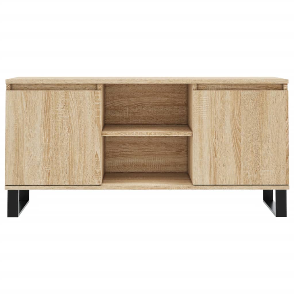 TV Cabinet Sonoma Oak 104x35x50 cm Engineered Wood