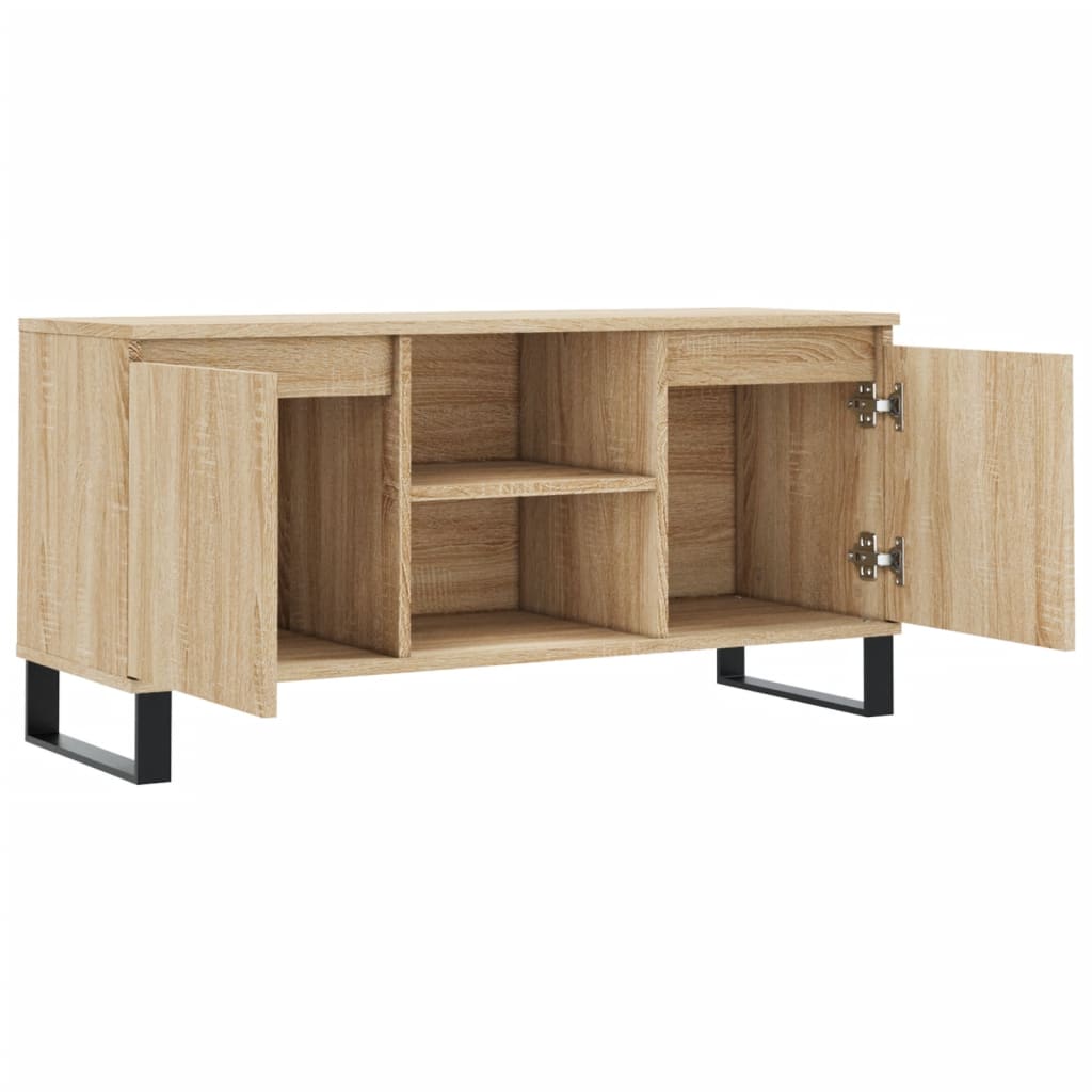 TV Cabinet Sonoma Oak 104x35x50 cm Engineered Wood
