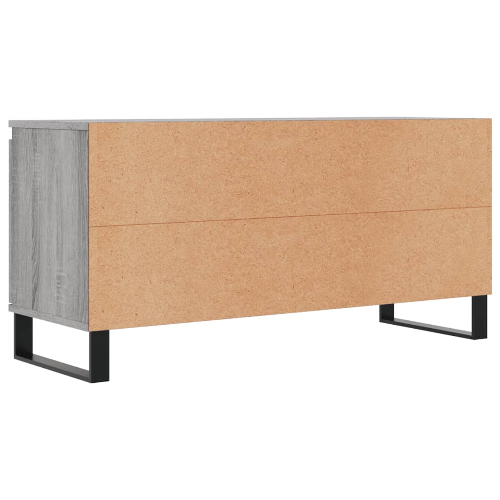 TV Cabinet Grey Sonoma 104x35x50 cm Engineered Wood
