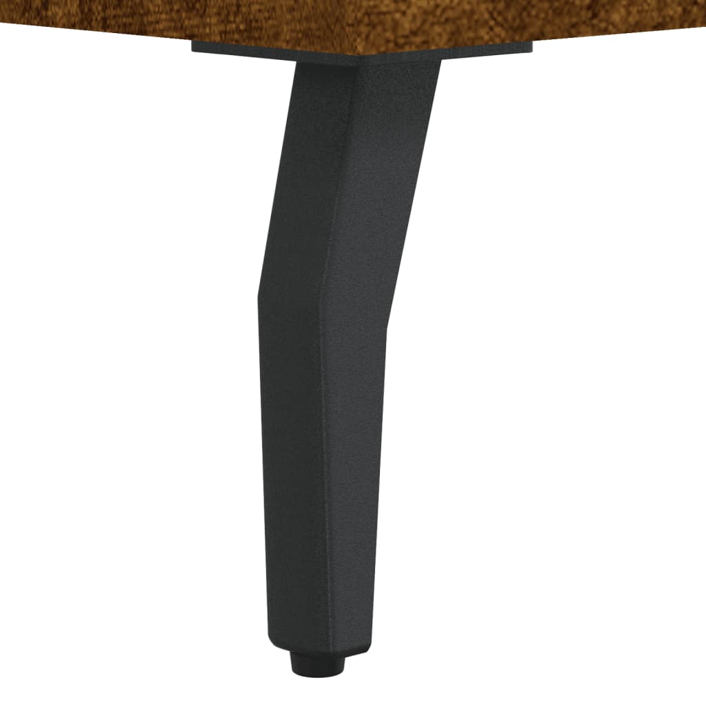 Bedside Cabinet Smoked Oak 40x35x47.5 cm Engineered Wood