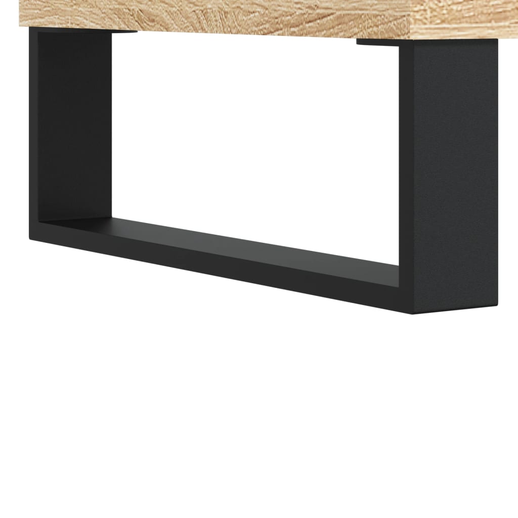 Bedside Cabinet Sonoma Oak 40x35x47.5 cm Engineered Wood