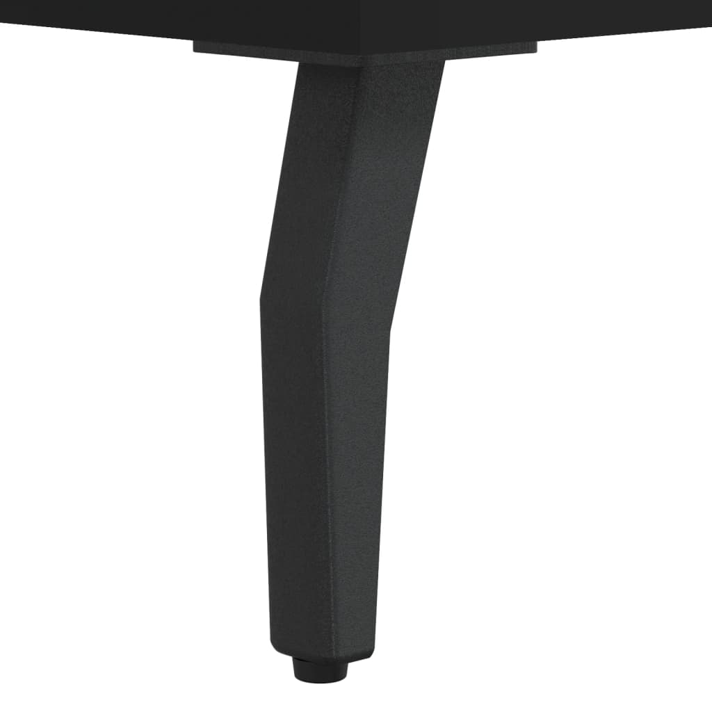 Bedside Cabinet Black 40x40x50 cm Engineered Wood