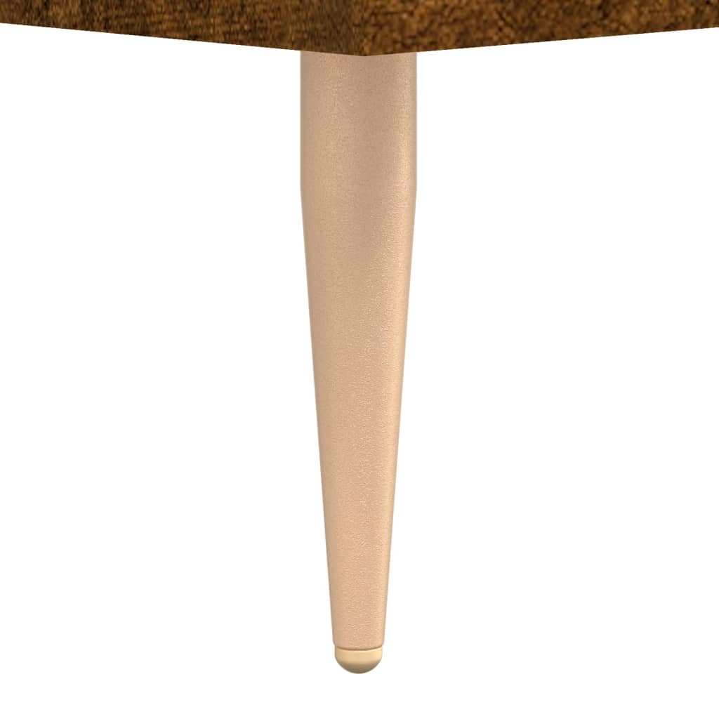 Bedside Cabinet Smoked Oak 40x40x66 cm Engineered Wood