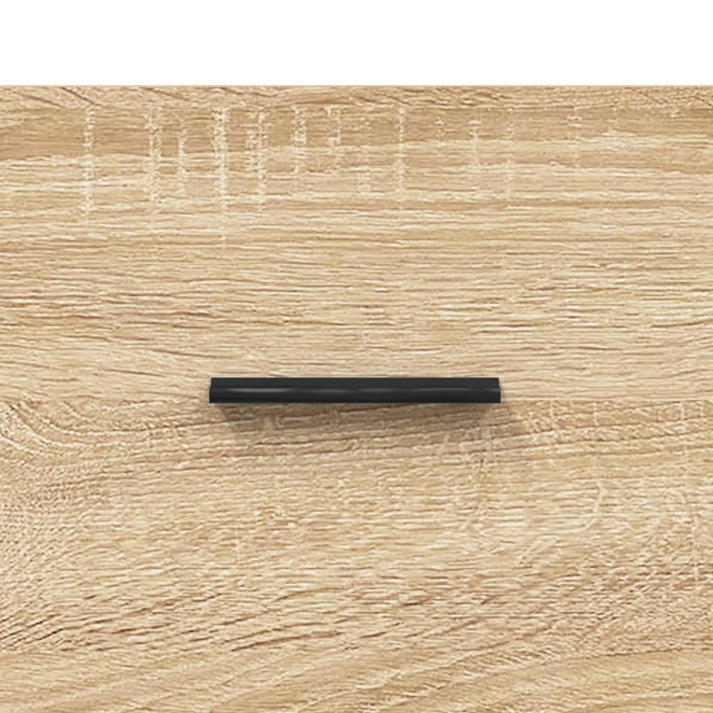 Bedside Cabinet Sonoma Oak 40x40x66 cm Engineered Wood