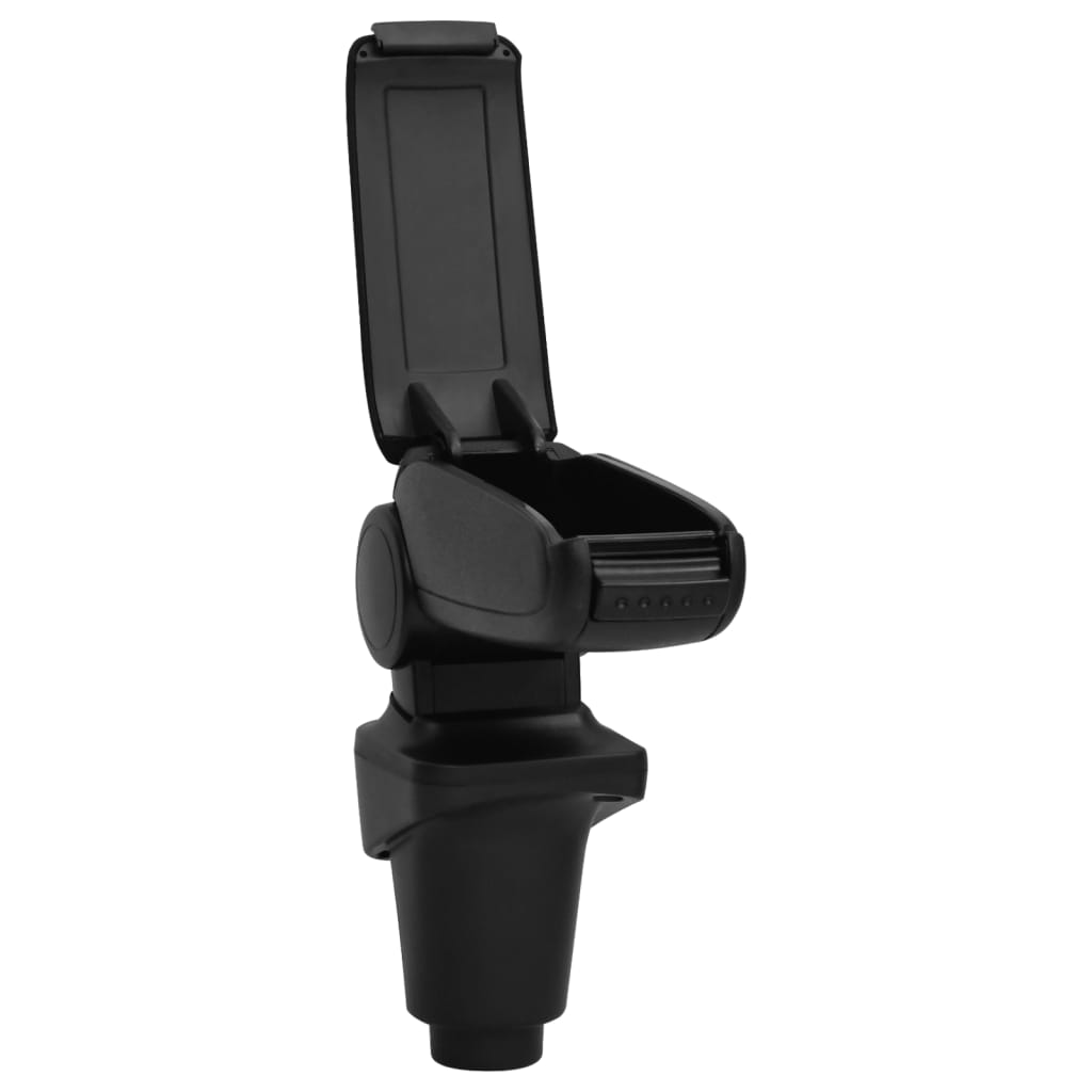 Car Armrest Black 14x35x(37-53) cm ABS