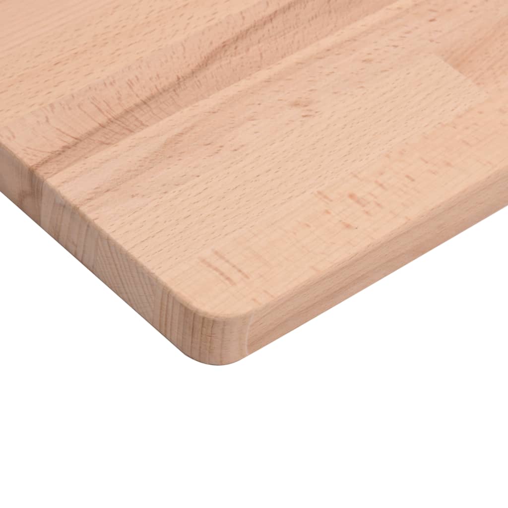 Bathroom Countertop 80x40x1.5 cm Solid Wood Beech