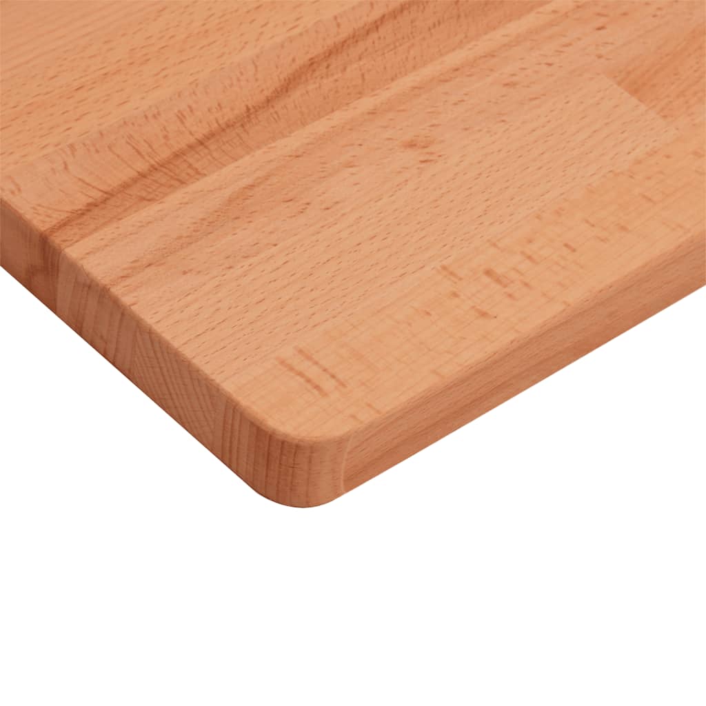 Bathroom Countertop 60x40x1.5 cm Solid Wood Beech