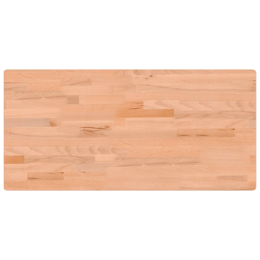 Desk Top 115x55x2.5 cm Solid Wood Beech