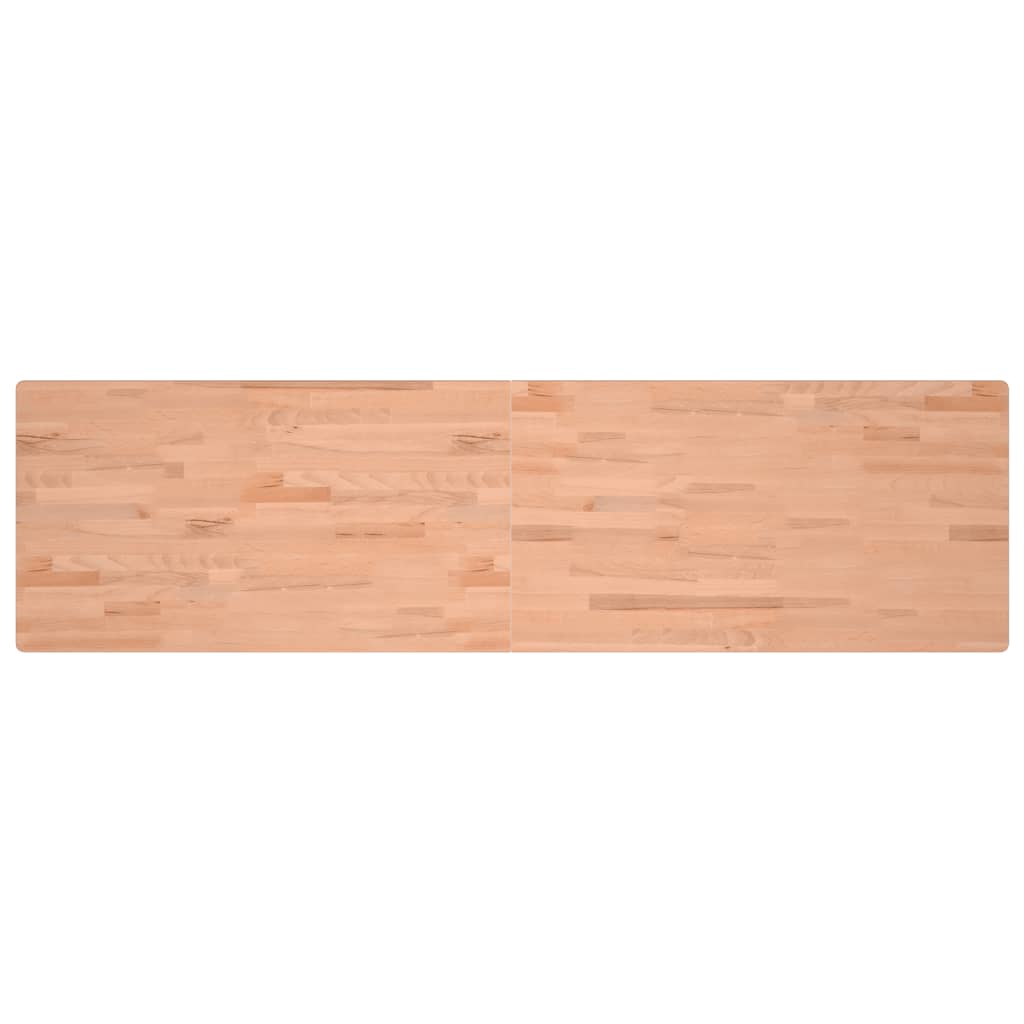 Desk Top 200x55x2.5 cm Solid Wood Beech