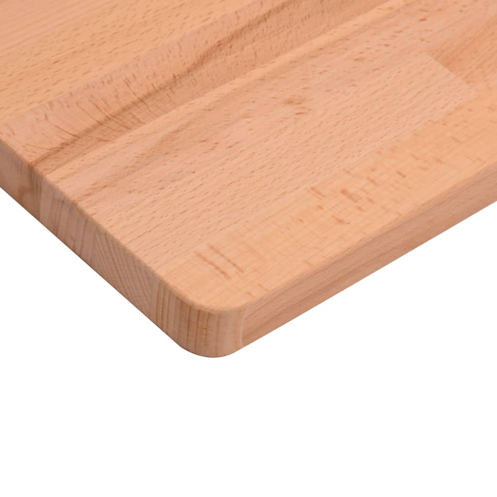 Desk Top 200x55x2.5 cm Solid Wood Beech