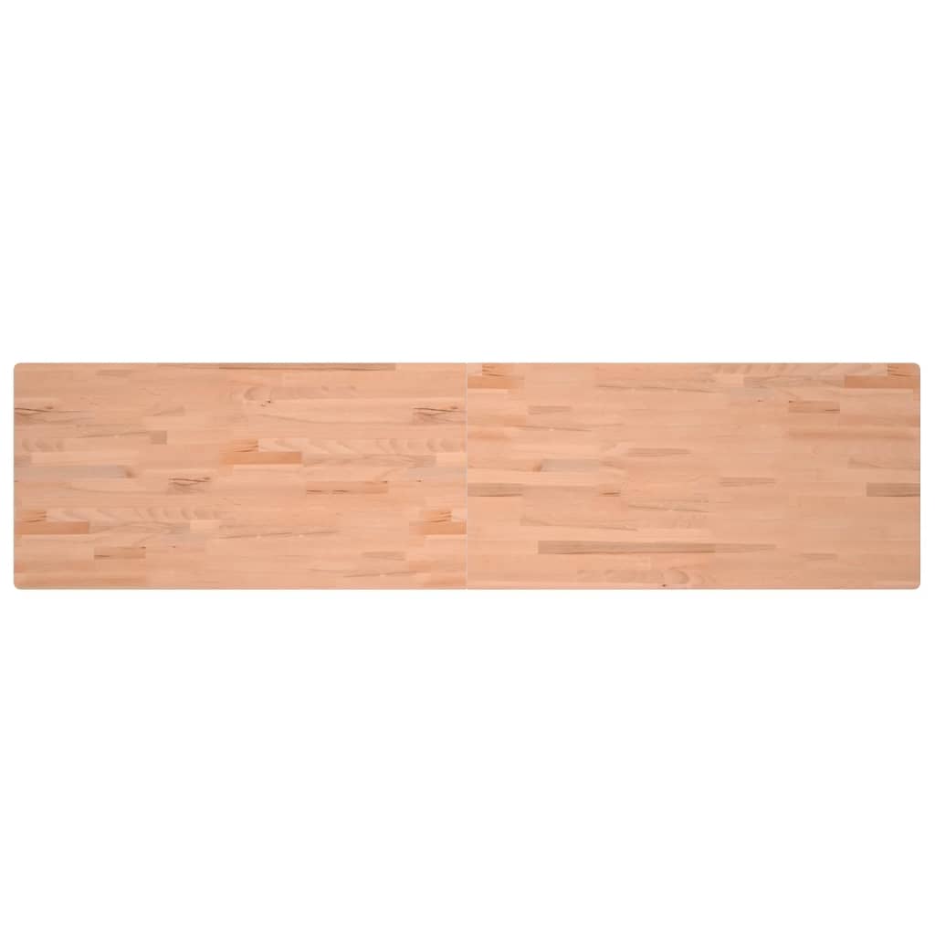 Desk Top 220x55x2.5 cm Solid Wood Beech