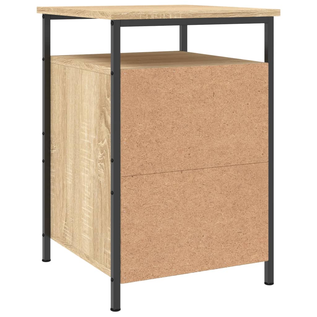 Bedside Cabinet Sonoma Oak 40x42x60 cm Engineered Wood