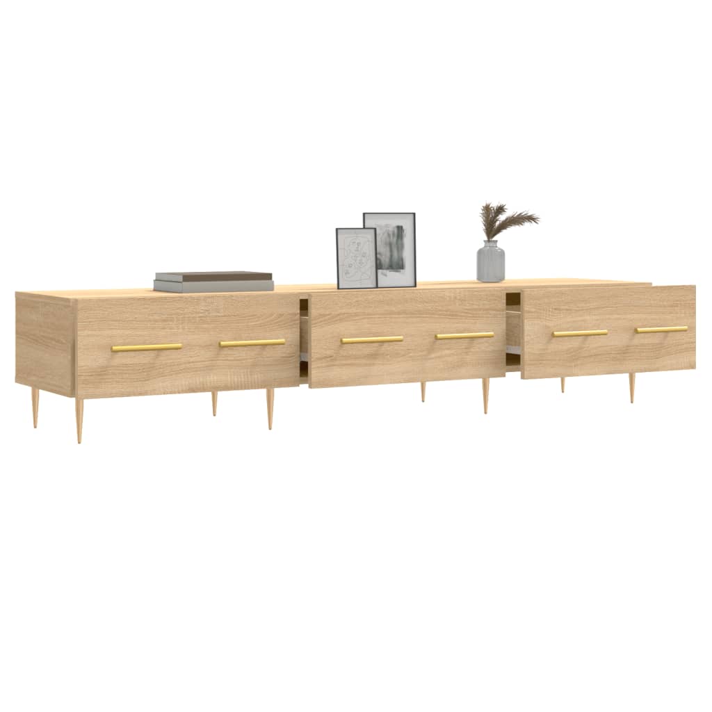 TV Cabinet Sonoma Oak 150x36x30 cm Engineered Wood