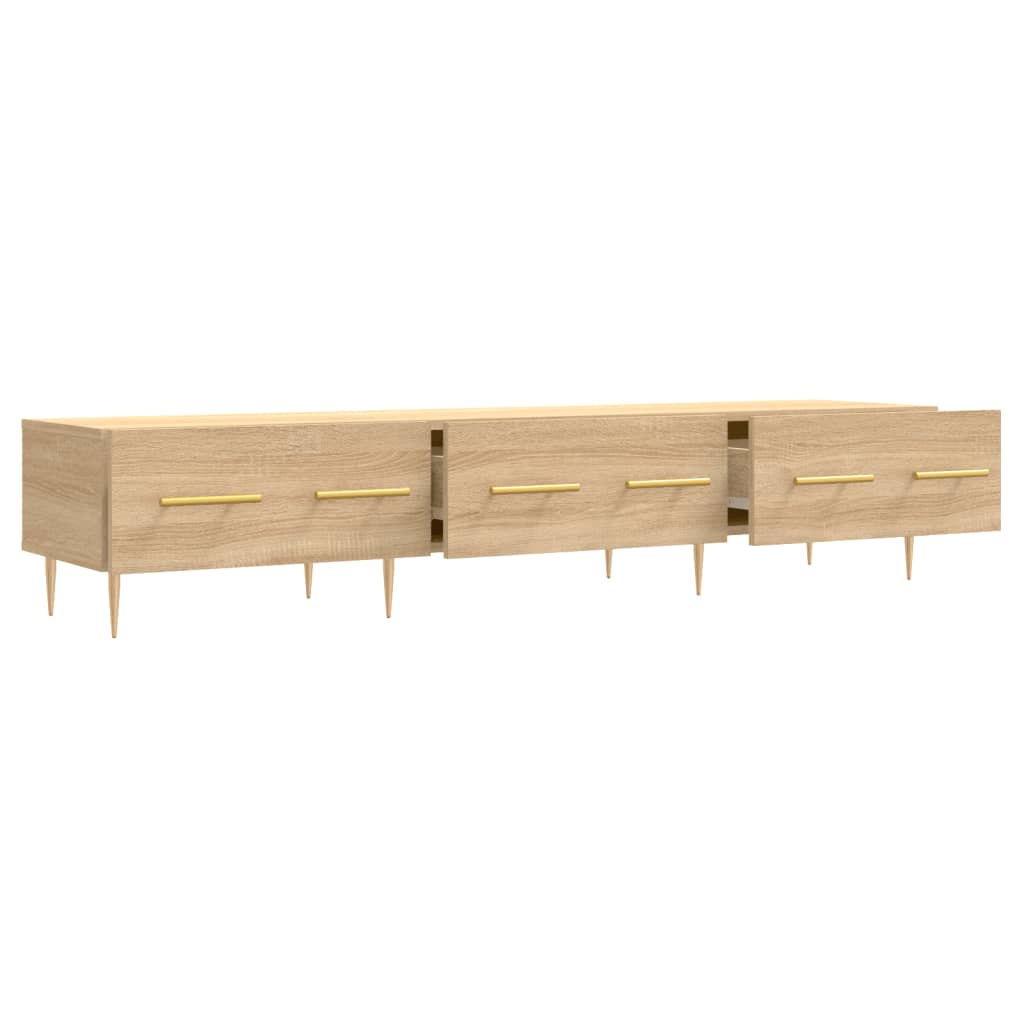 TV Cabinet Sonoma Oak 150x36x30 cm Engineered Wood