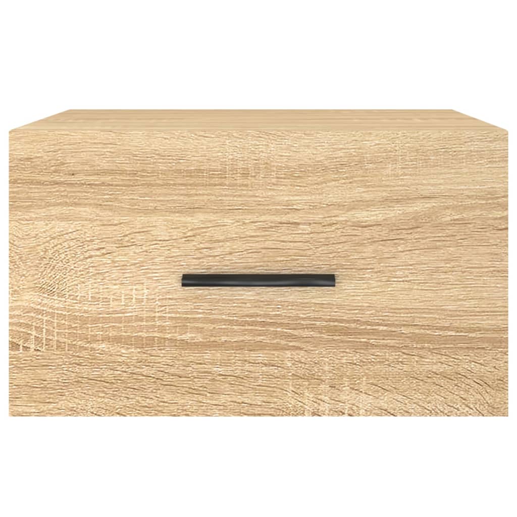 Wall-mounted Bedside Cabinet Sonoma Oak 35x35x20 cm