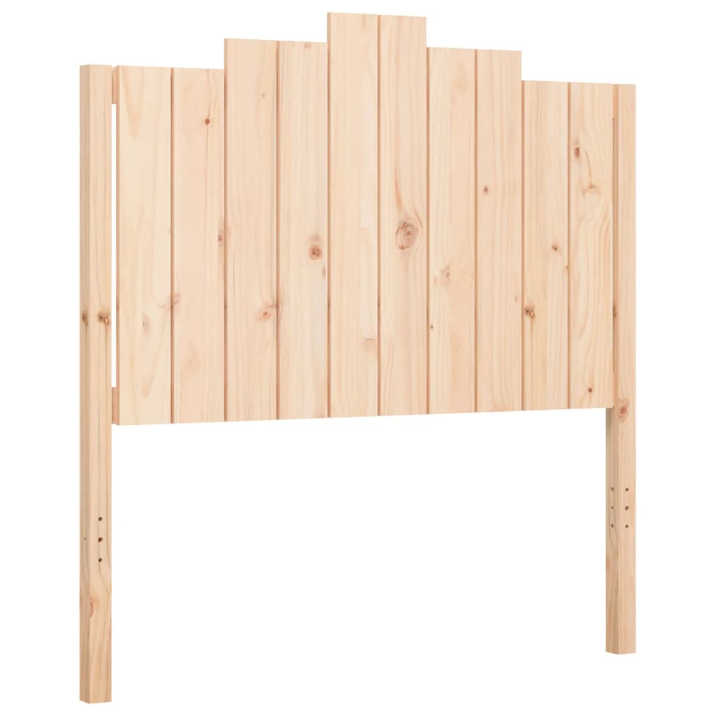 Bed Frame without Mattress 100x200 cm Solid Wood Pine