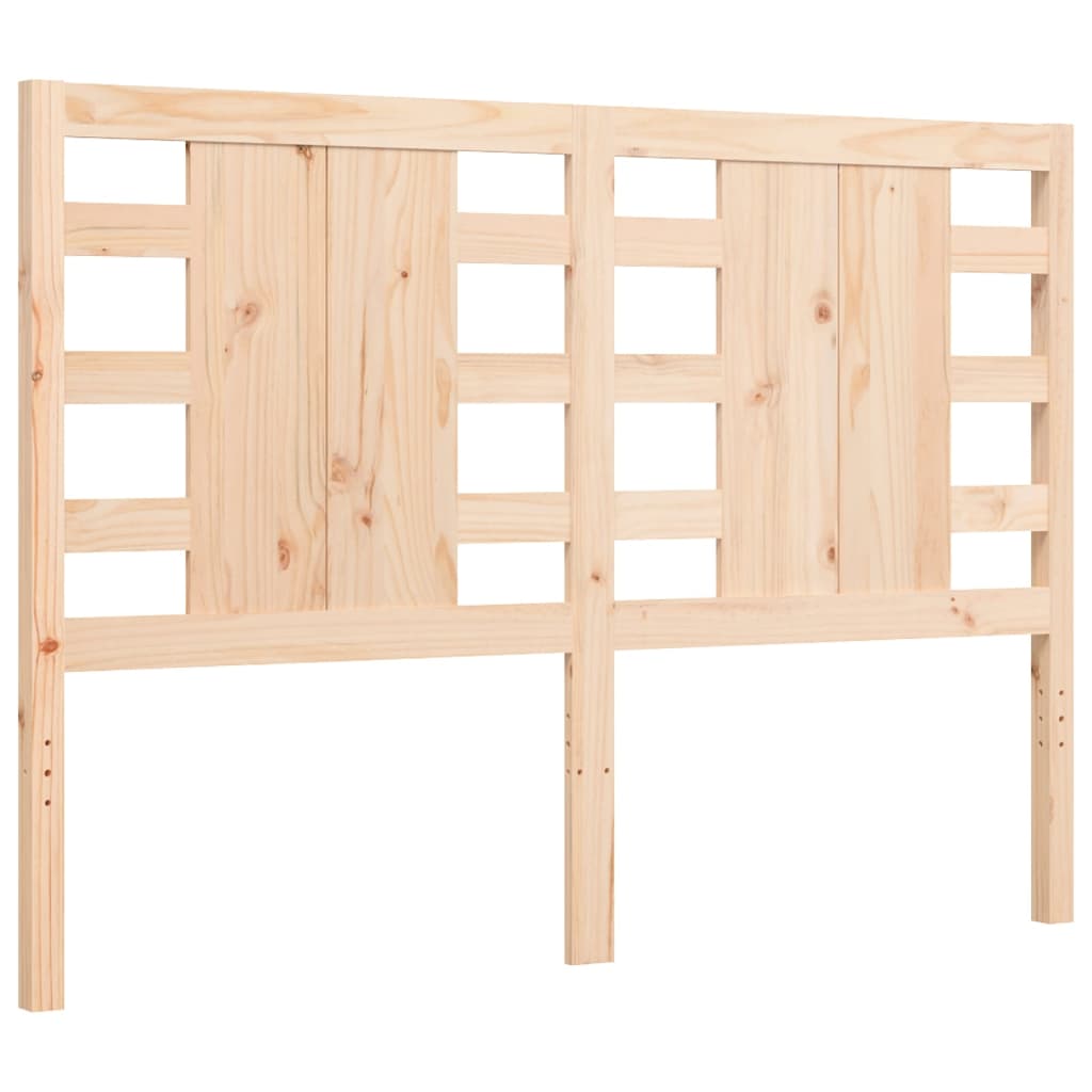 Bed Frame without Mattress 120x200 cm Solid Wood Pine